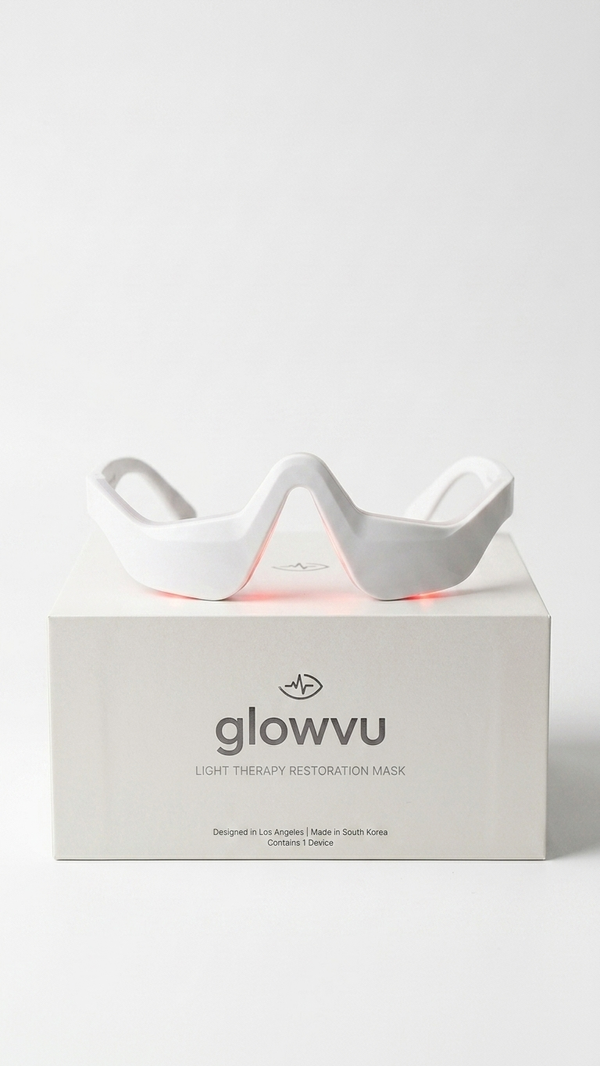 EyeLift Glowvu™ Kit-  2-in-1 Red Light Therapy Massager + Depuffing Cream