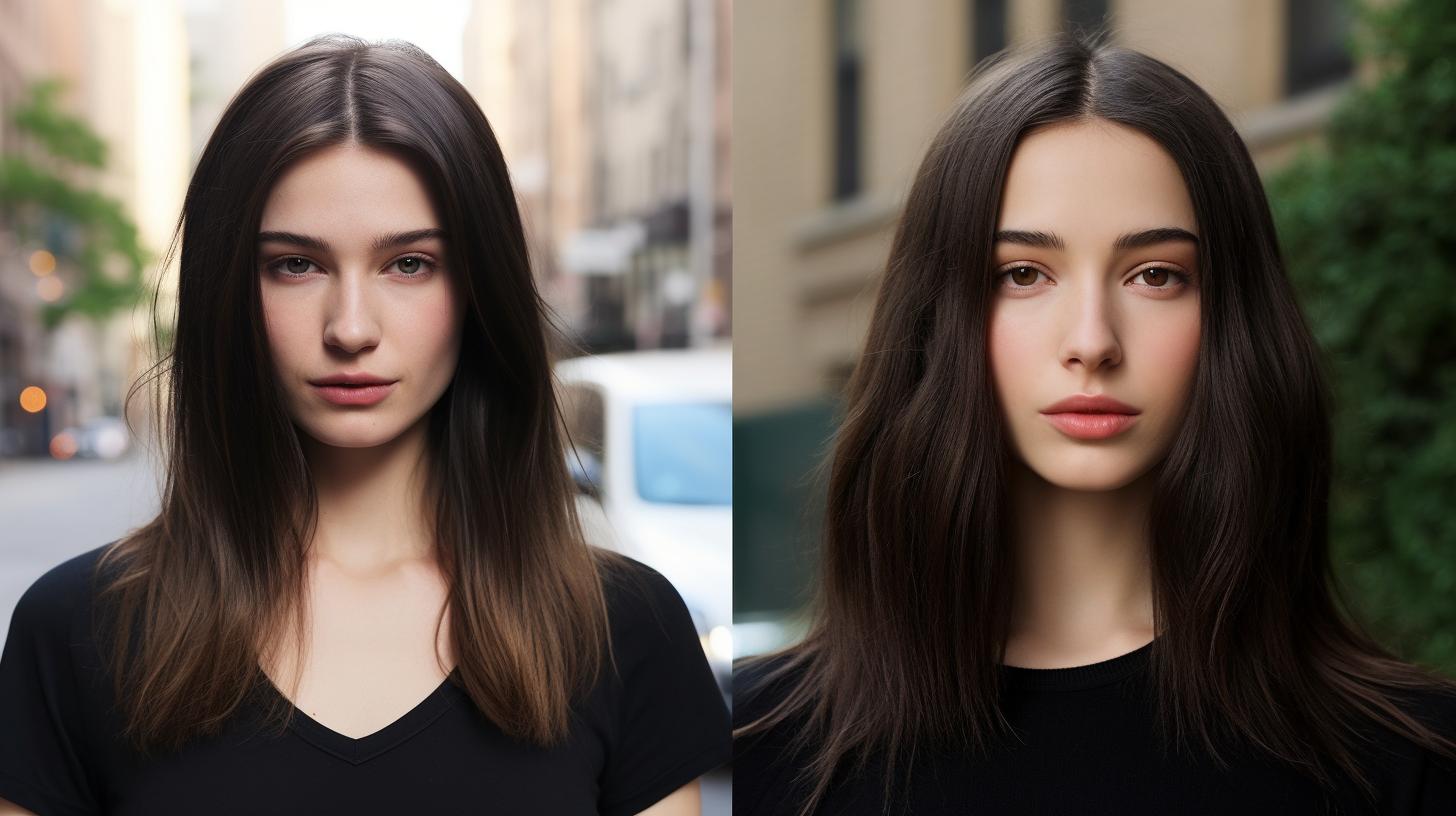 Haircuts with No Layers Proving Blunt Ends Are Worth a Try The Blunt Face-Framing Cut фото